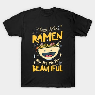 Funny ramen noodles T-Shirt